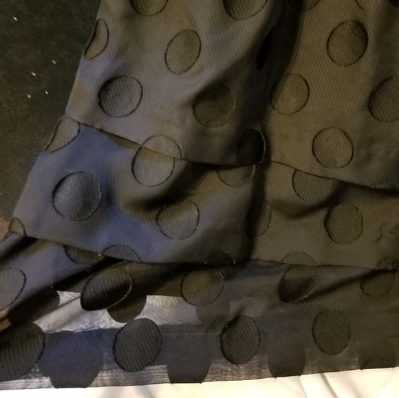 Open back polka dot swing dress - Picture 2 of 4